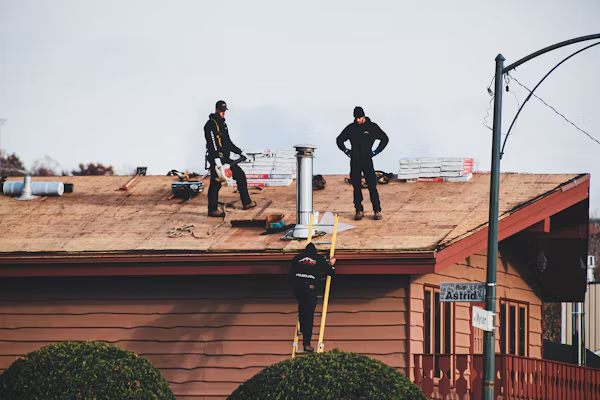 Professional roof inspection for damaged shingles in Fresno.